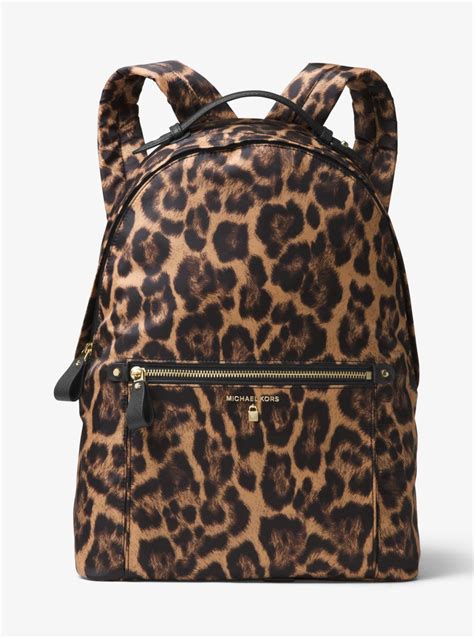 michael kors animal print backpack|Michael Kors cheetah print purse.